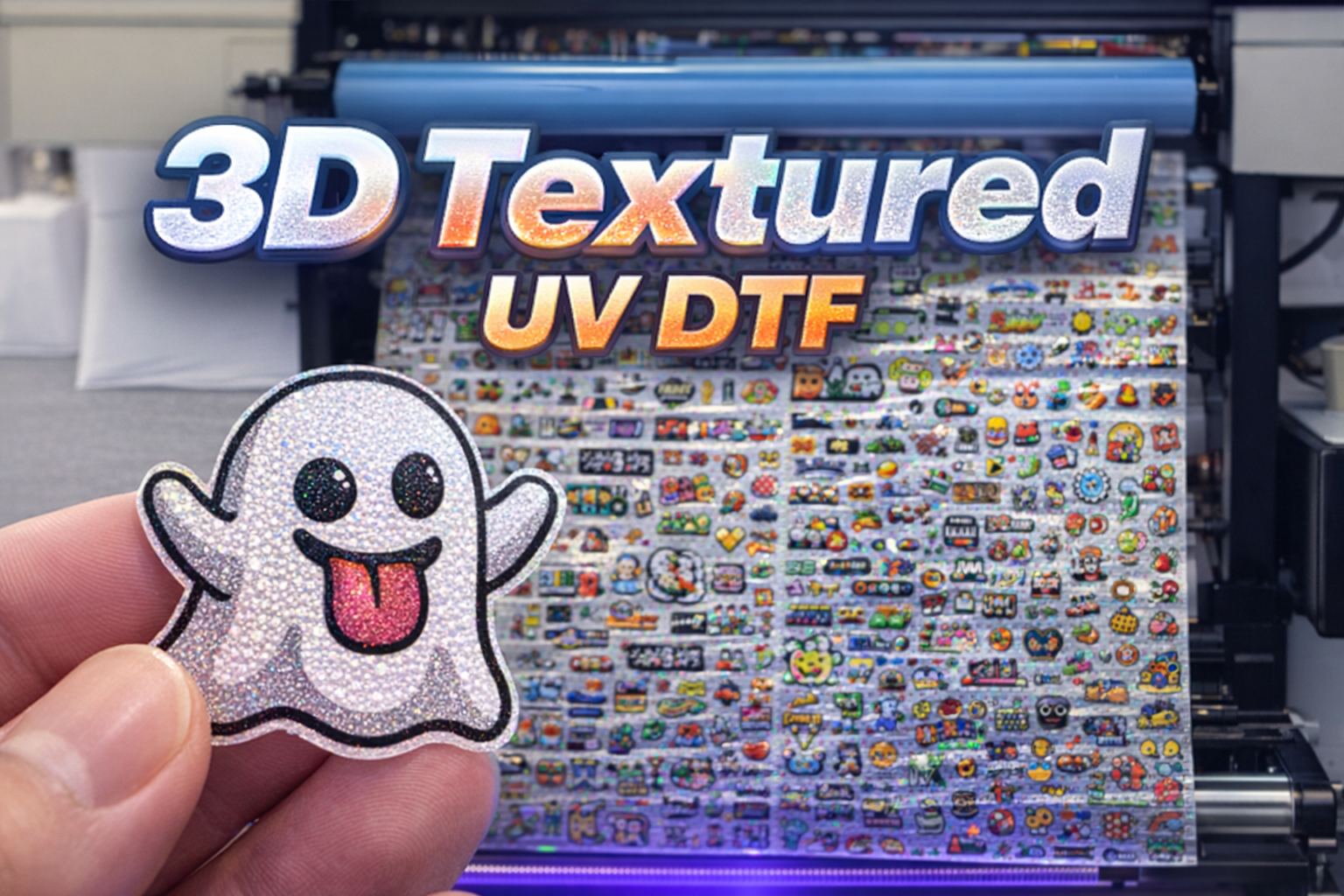 The Rise of 3D Textured UV DTF: How to Create Tactile Prints
